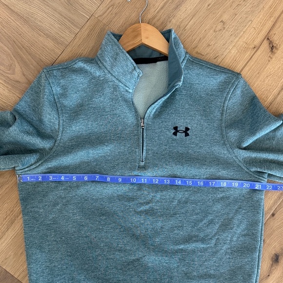 💙 Under Armour Women’s Golf Quarter-Zip Pullover – Teal
Size Medium (Loose Fit) - Picture 5 of 6